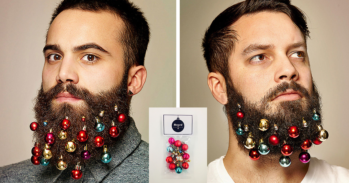 Agora Você Já Pode Transformar A Sua Barba Em Uma Árvore De Natal