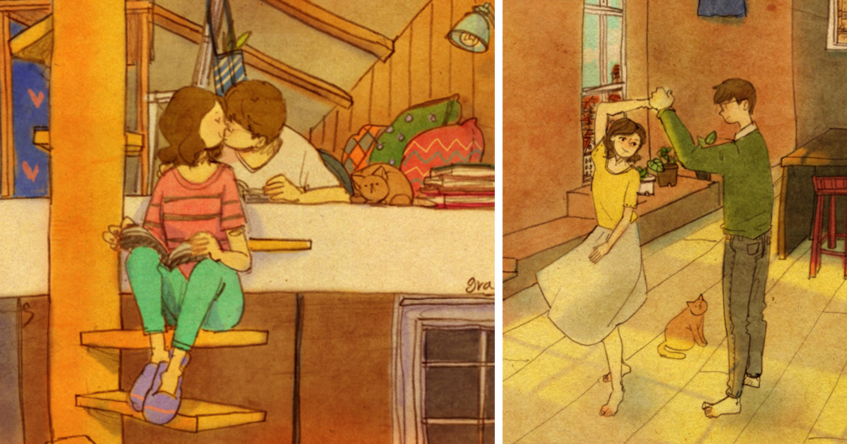 Estas Novas Ilustrações Mostram Que O Amor Realmente Está Nas Pequenas Coisas