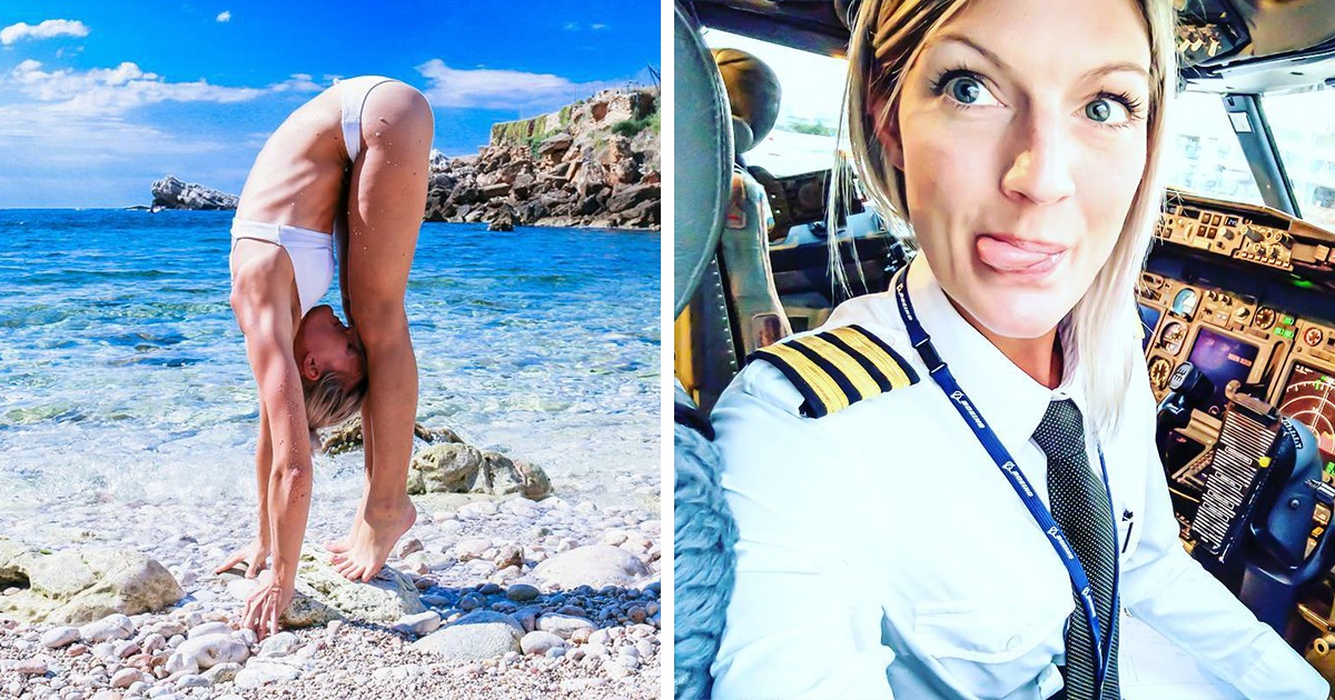 Esta Pilota Sueca Faz Ioga Pelo Mundo E Suas Selfies Estão Bombando Na Internet