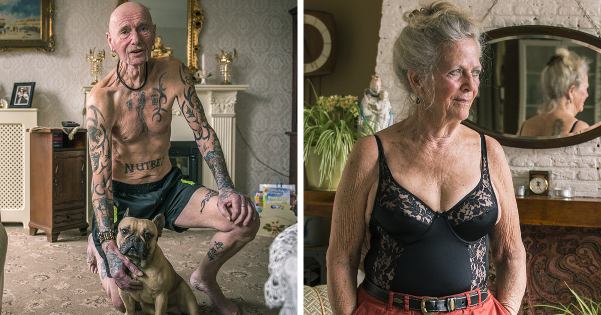 Fotografamos idosos descolados que provam que nunca é tarde demais para uma tatuagem