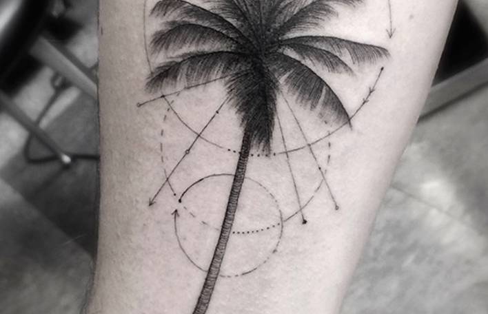 14 tatuagens geométricas muito elegantes que vão te deixar com vontade de tatuar