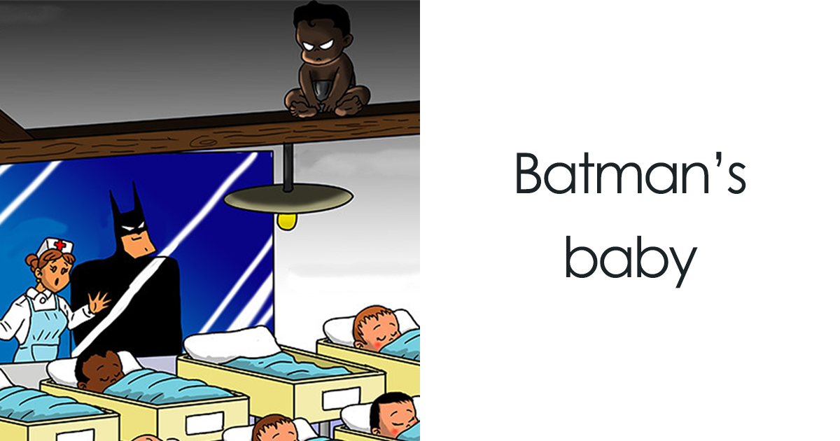 Aqui está o que aconteceria se os super-heróis tivessem bebês (14 ilustrações)