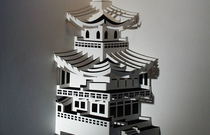 12 esplêndidas estruturas feitas de papel desta artista holandesa