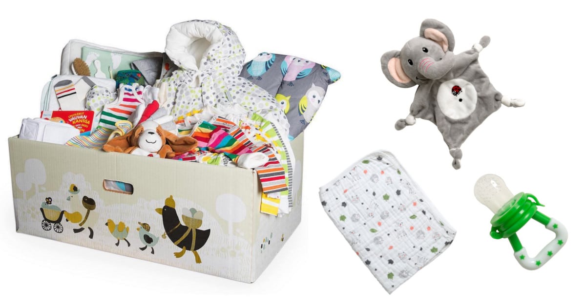 Finlândia distribui caixas com kits de bebês para todos os futuros pais