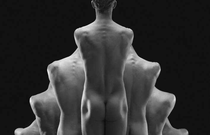 11 ilusões de ótica absolutamente lindas com corpos nus