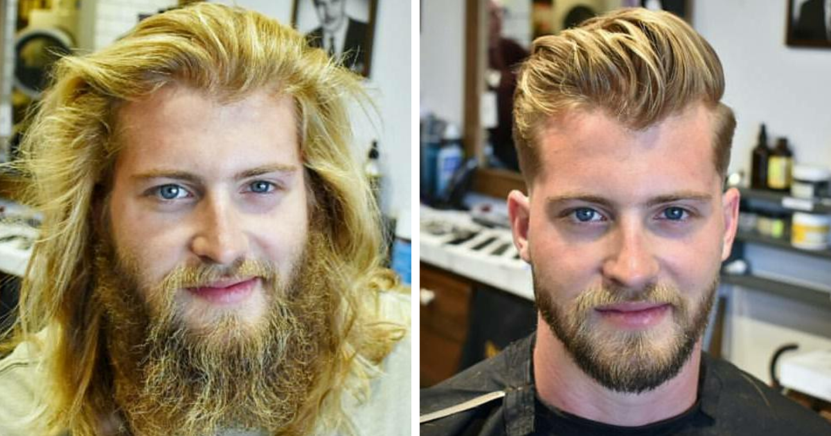 50 transformações incríveis que mostram a diferença entre barbas bem mantidas e as negligenciadas