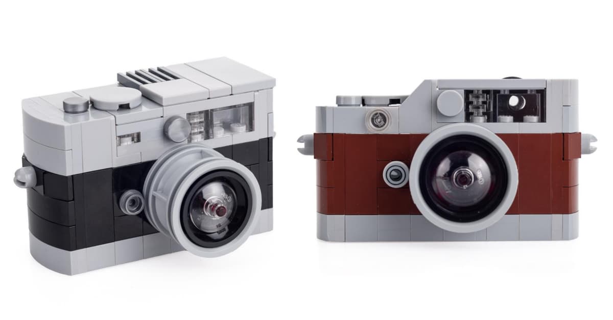 Este kit de LEGO para adultos permite que você monte sua própria mini câmera Leica
