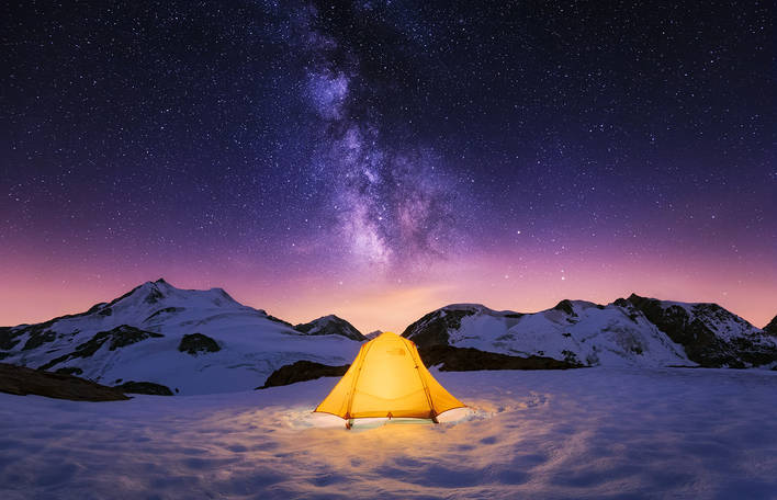 Fotógrafo captura momentos mágicos nos Alpes