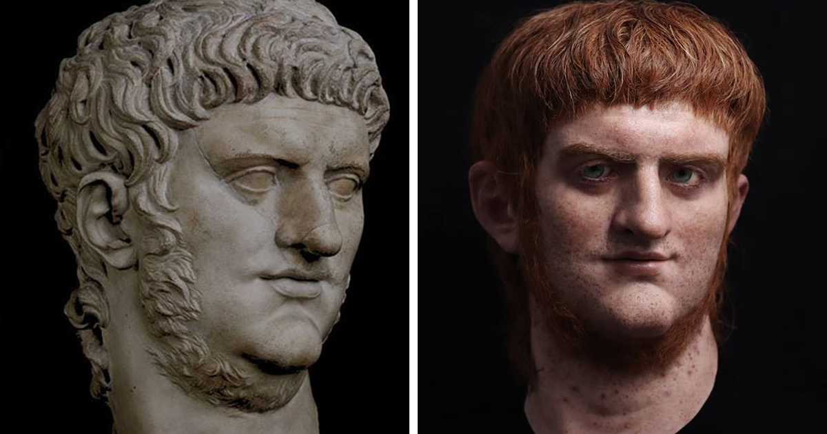 Artista espanhol recria famosos imperadores romanos através de suas esculturas realistas