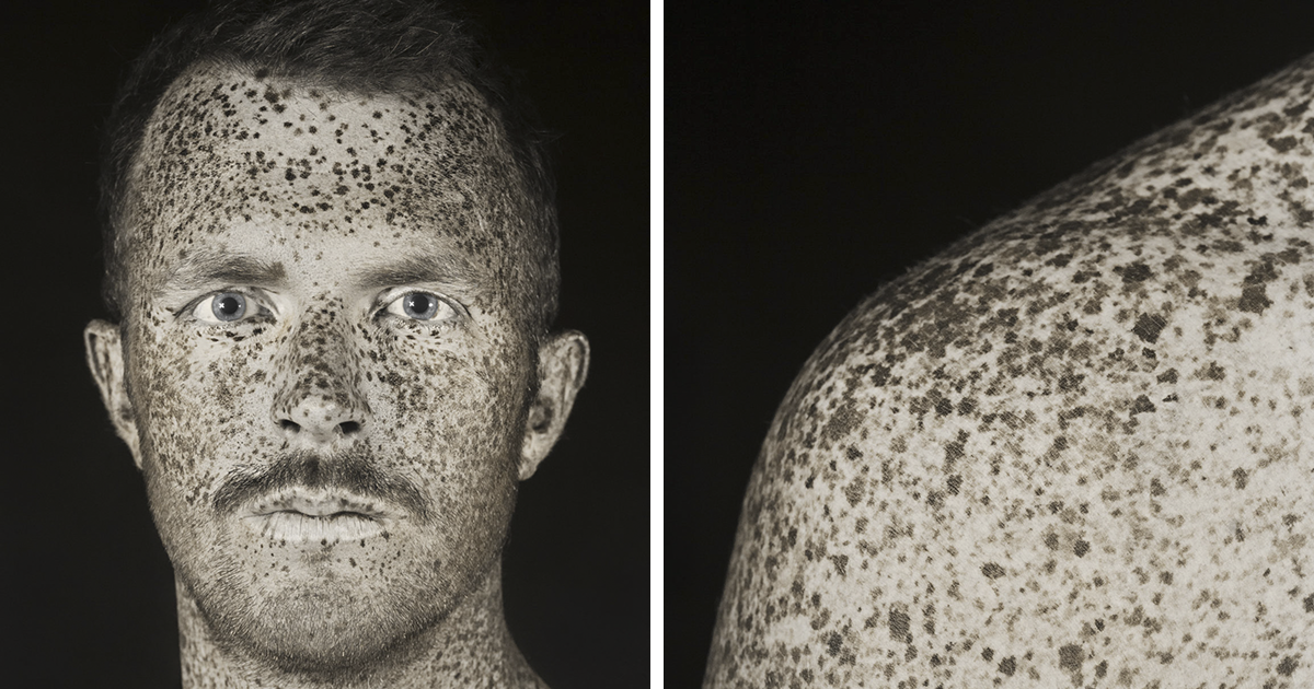 Artista usa técnicas de fotografia UV para revelar retratos “crus” de pessoas