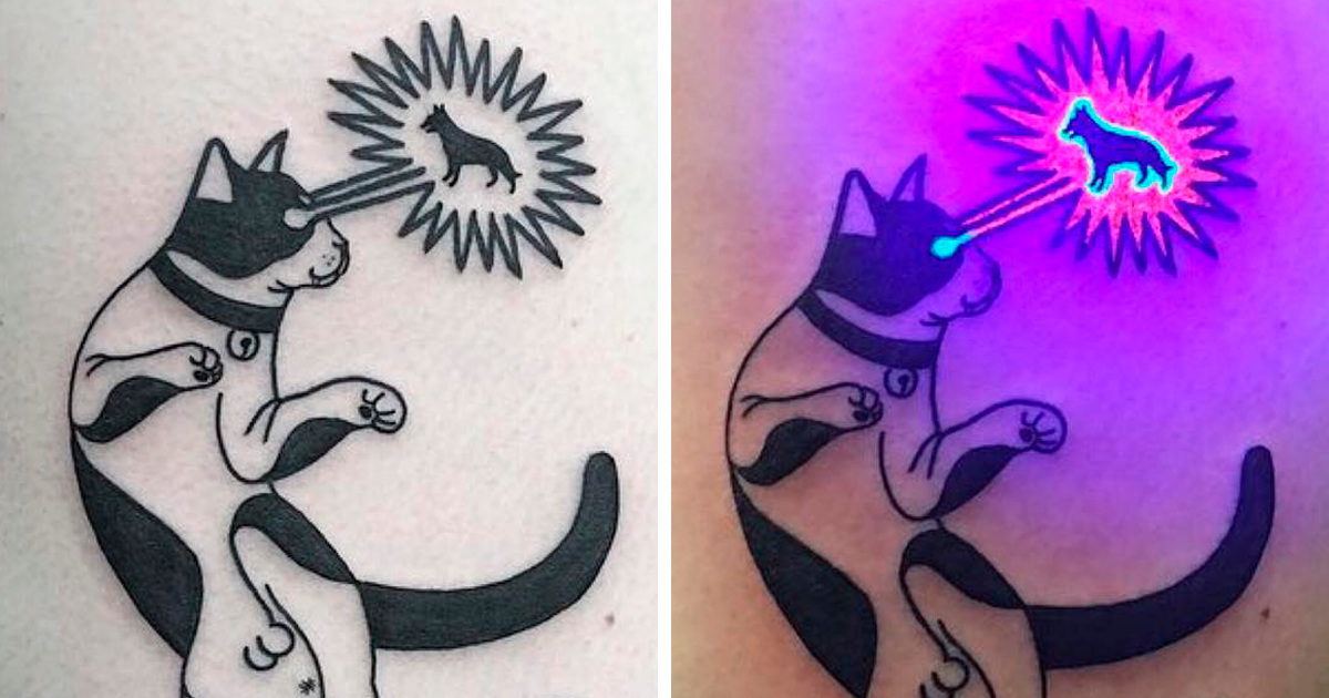 41 tatuagens ultravioleta que estão prestes a deixar seu dia mais brilhante