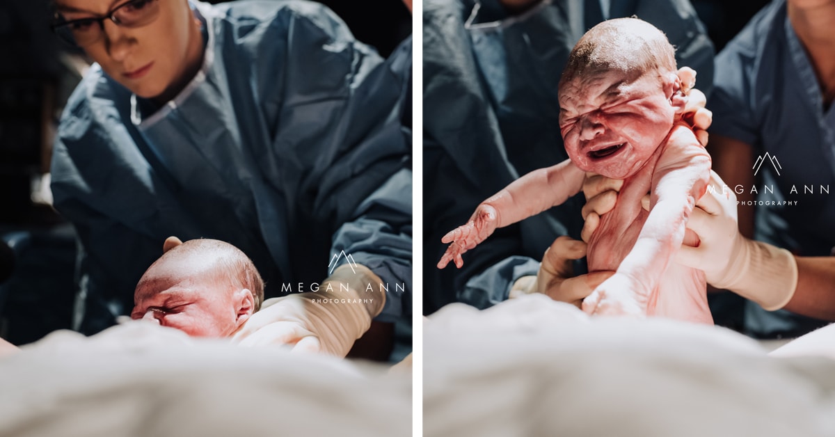 Fotógrafa encara a dor para capturar imagens íntimas do seu próprio parto