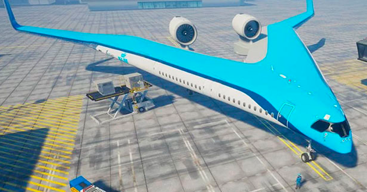 Estudante projetou avião que usaria 20% menos combustível e companhia aérea já está construindo