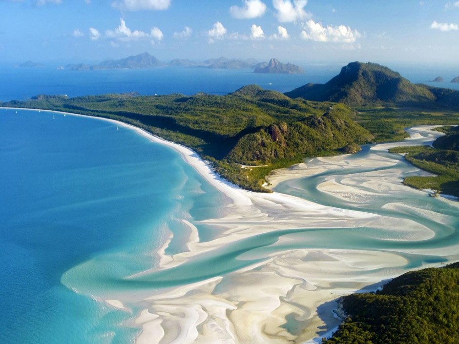 27 imagens cintilantes de praias de areia branca ao redor do mundo
