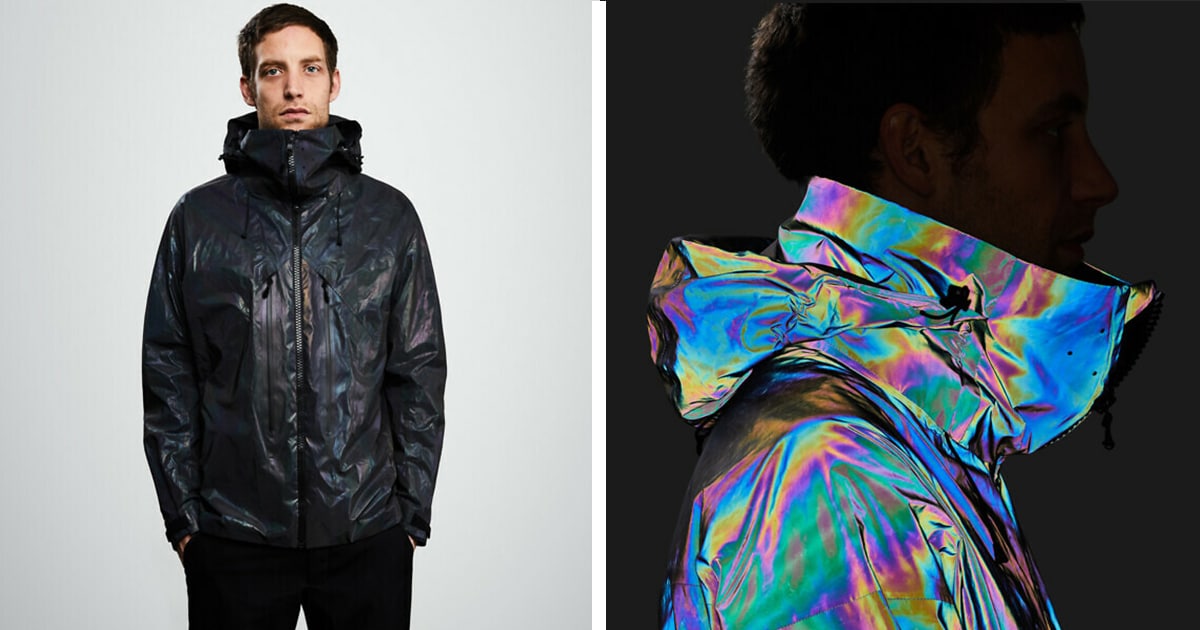 Esta jaqueta futurista imita a capacidade de uma lula de mudar a cor do seu corpo