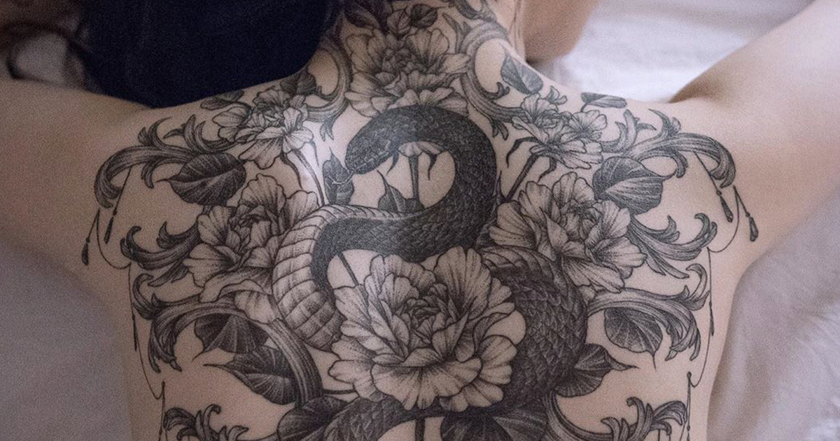 148 tatuagens nas costas impressionantes que são verdadeiras obras-primas