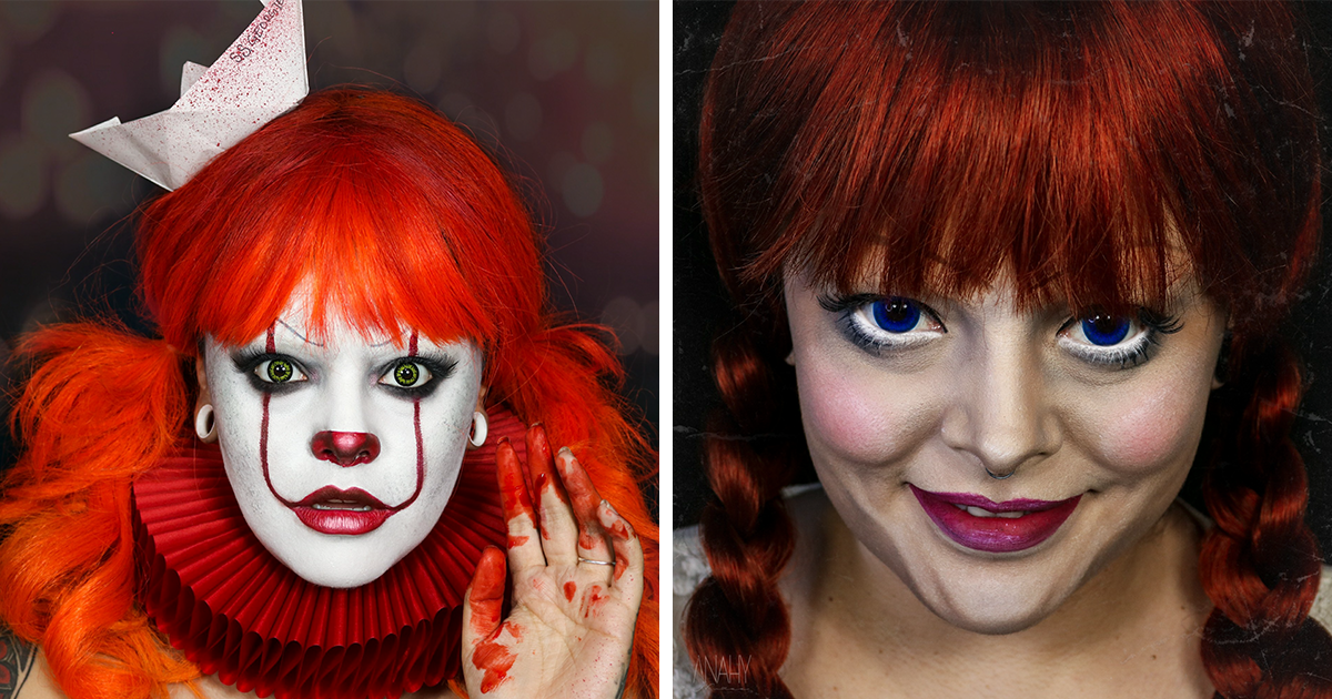 25 maquiagens assustadoras inspiradas em personagens de filmes de terror. Por favor, não abra este link à noite.