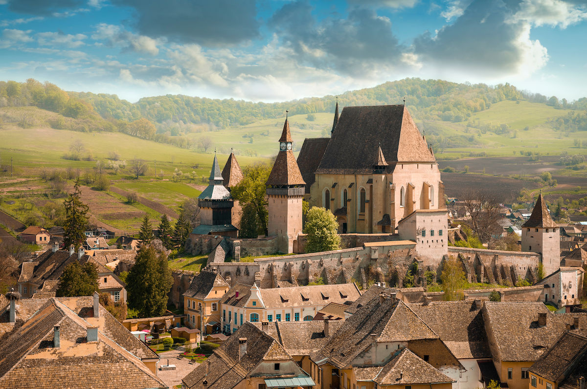 Pedalando pelas igrejas fortificadas medievais da Transilvânia