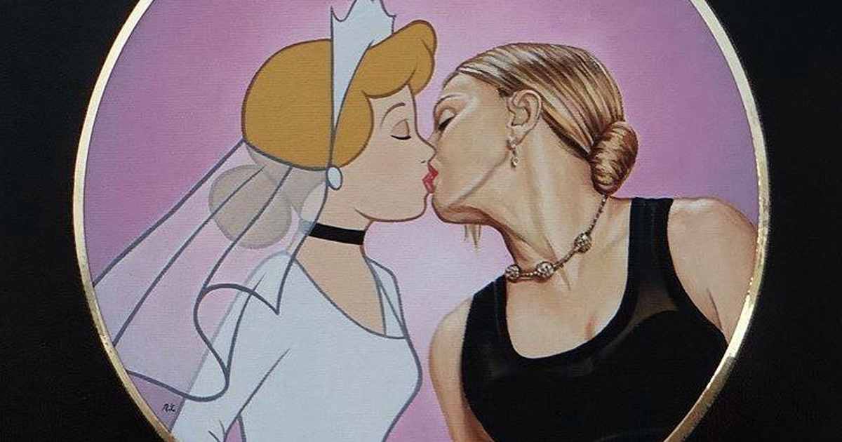 Artista Mostra Que O Amor É A Resposta Pintando Casais Homossexuais Da Disney