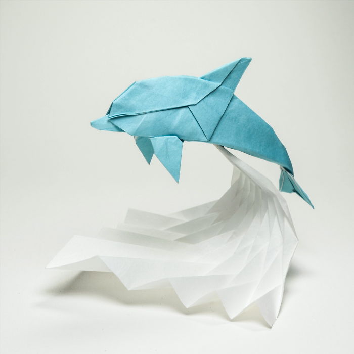 44 Origamis “Curvos” Que Usam Uma Complexa Técnica De Dobrar Com Água