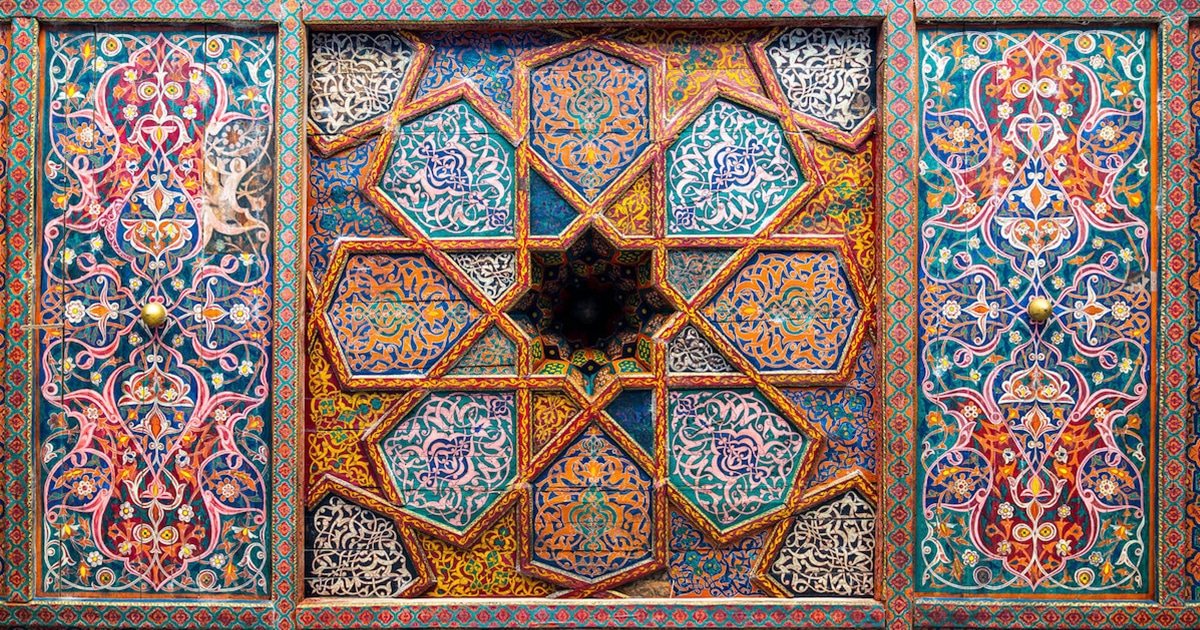 Fotógrafo De Viagem Documenta Tetos Deslumbrantes Dos Palácios E Mesquitas Do Uzbequistão