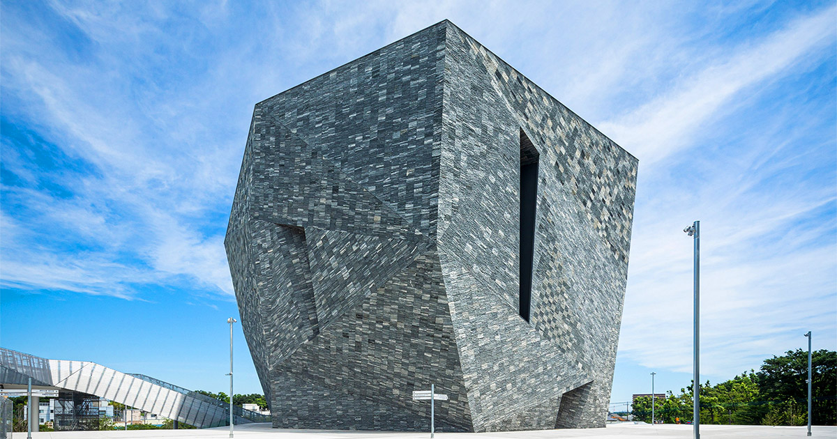 O Novo Museu Da Cultura Kadokawa No Japão Está Inovando Com Sua Estrutura De Granito