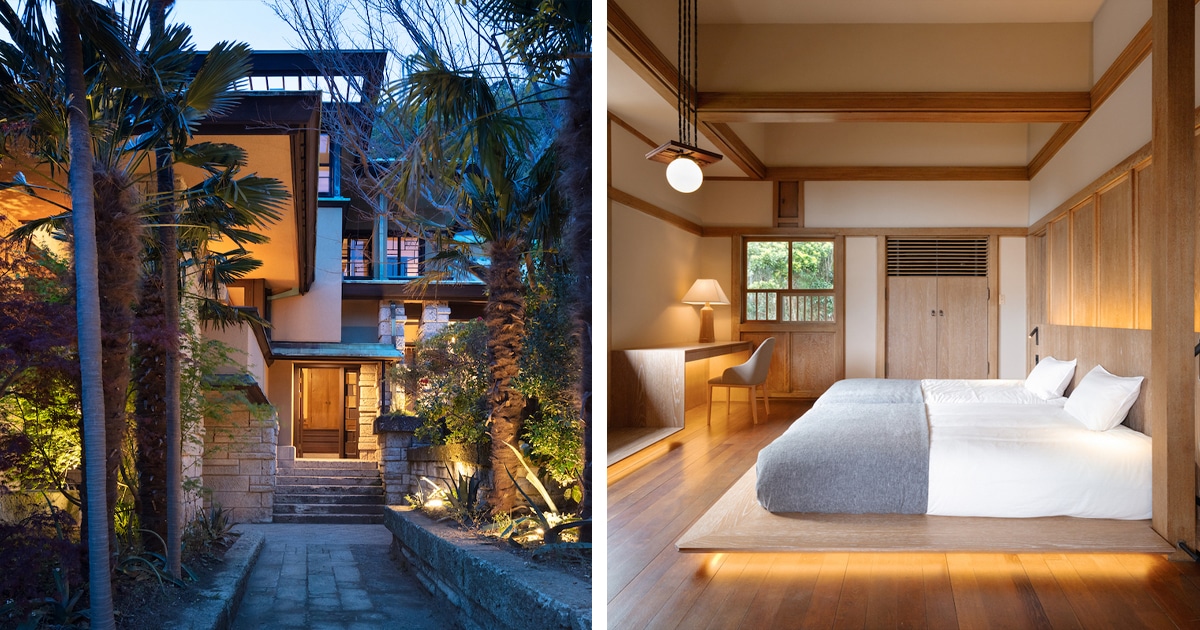 Arquitetos Transformam Villa Em Hotel Chique Em Tóquio