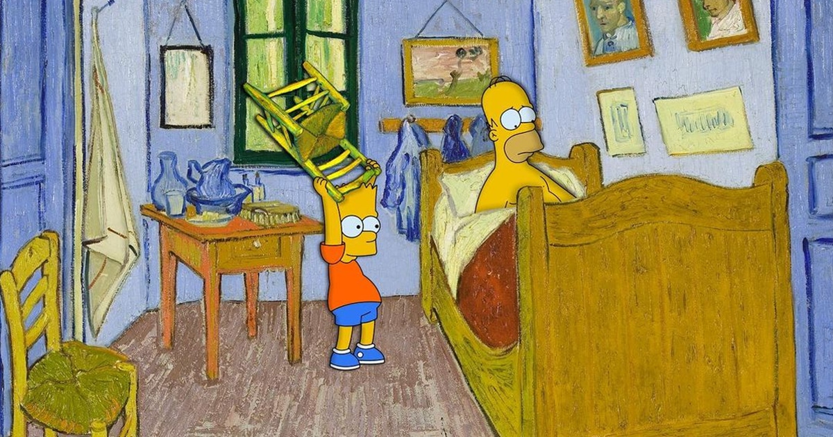 Artista Reimagina Pinturas Famosas Com O Elenco Peculiar De “Os Simpsons”