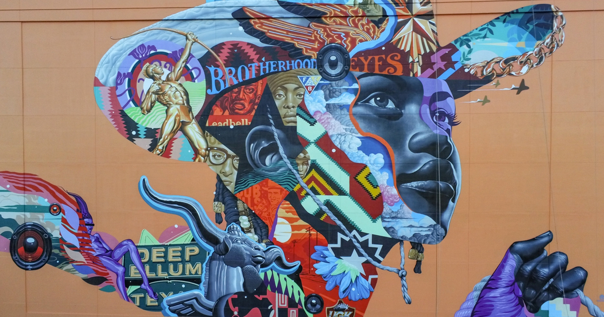 Mural Homenageia A Rica História Cultural De Uma Cidade Norte Americana