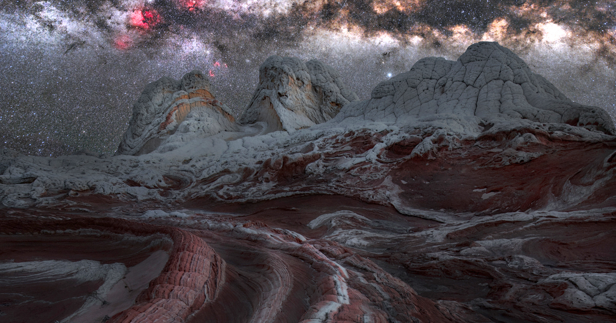 13 Fotos Brilhantes Da Via Láctea Parecendo Até Um Planeta Alienígena